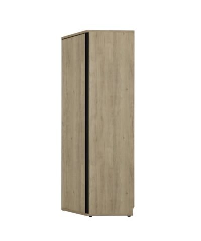 Rangement d'angle 1 porte  BRUGGE Châtaignier naturel BRUG CGN RGT ANGLE 1P