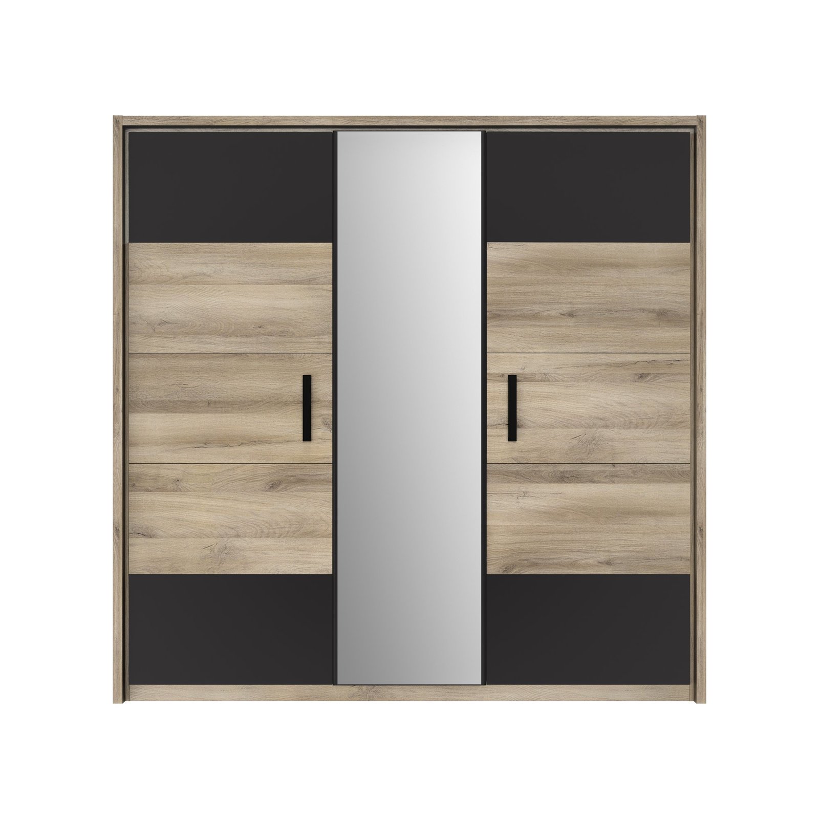 Armoire 3 portes - Chêne Krönberg clair Beige - MAXIMIN