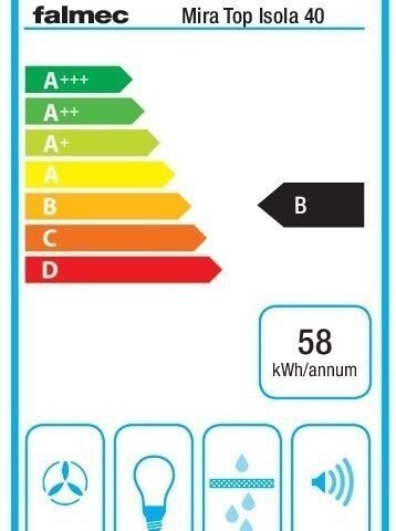 Hotte de ventilation MIRA TOP ISOLA 40 FALMEC