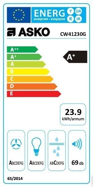 Hotte de ventilation ELEMENTS CW41230G ASKO
