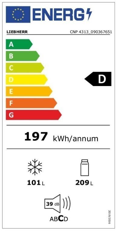 CNP-4313-24 LIEBHERR Combi réfrigérateurs-congélateurs
