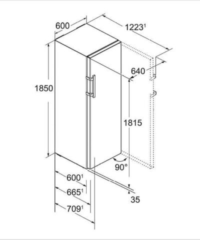 K-4330-21 LIEBHERR Réfrigérateur indépendant BluPerformance