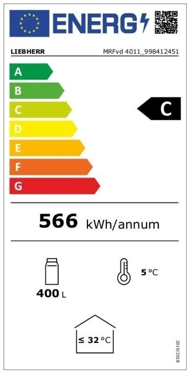MRFVD-4011-20 LIEBHERR Réfrigérateur ventilé