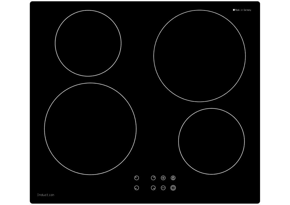 FORS Champs d'induction à fleur 60 cm 58 cm TI 64 FB