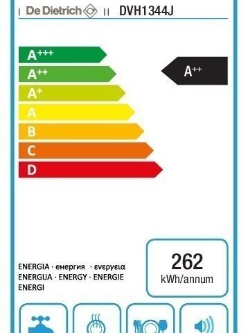 DE DIETRICH Lave-vaisselle 60 cm DVH1344J