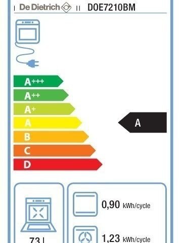 DE DIETRICH Four 60 cm DOE7210BM