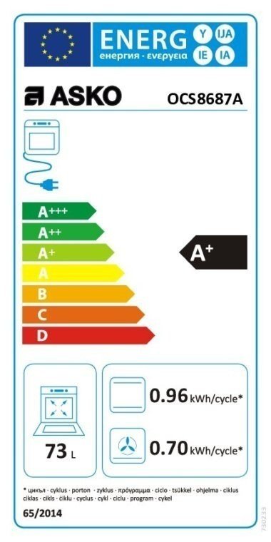 ASKO Combisteam 60 cm OCS8687A