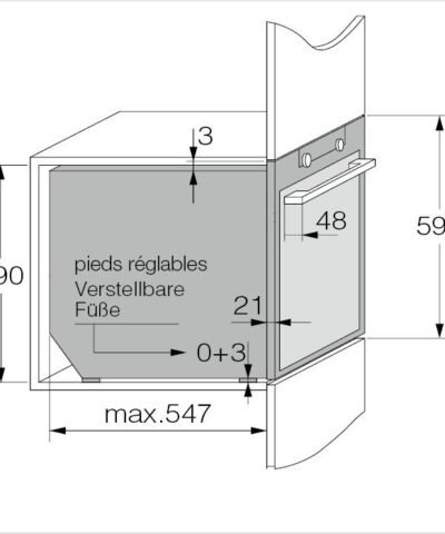 ASKO Four à pyrolyse 60 cm OP8687B