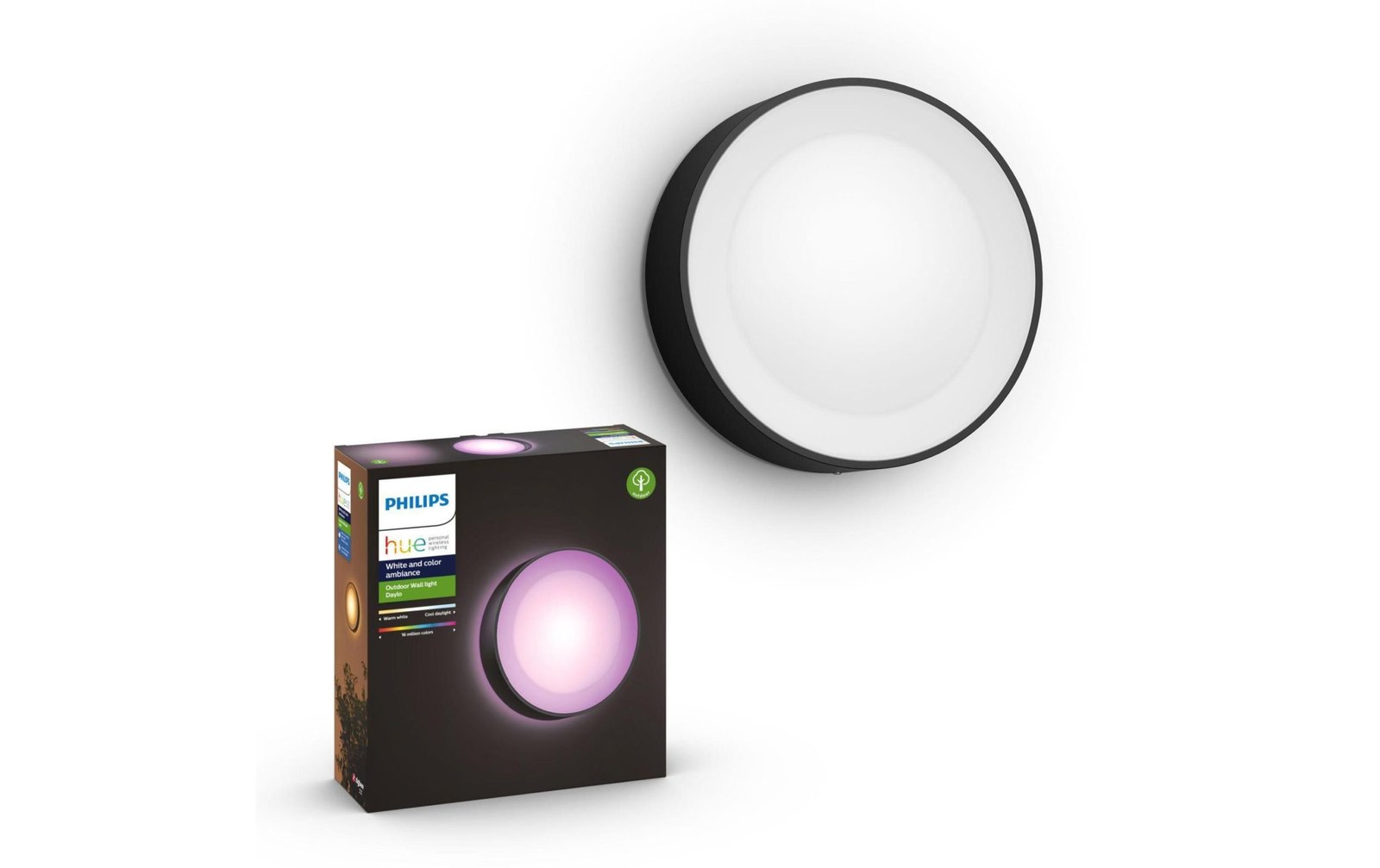 Philips Hue Applique murale Daylo 17465/30/P7 Noir