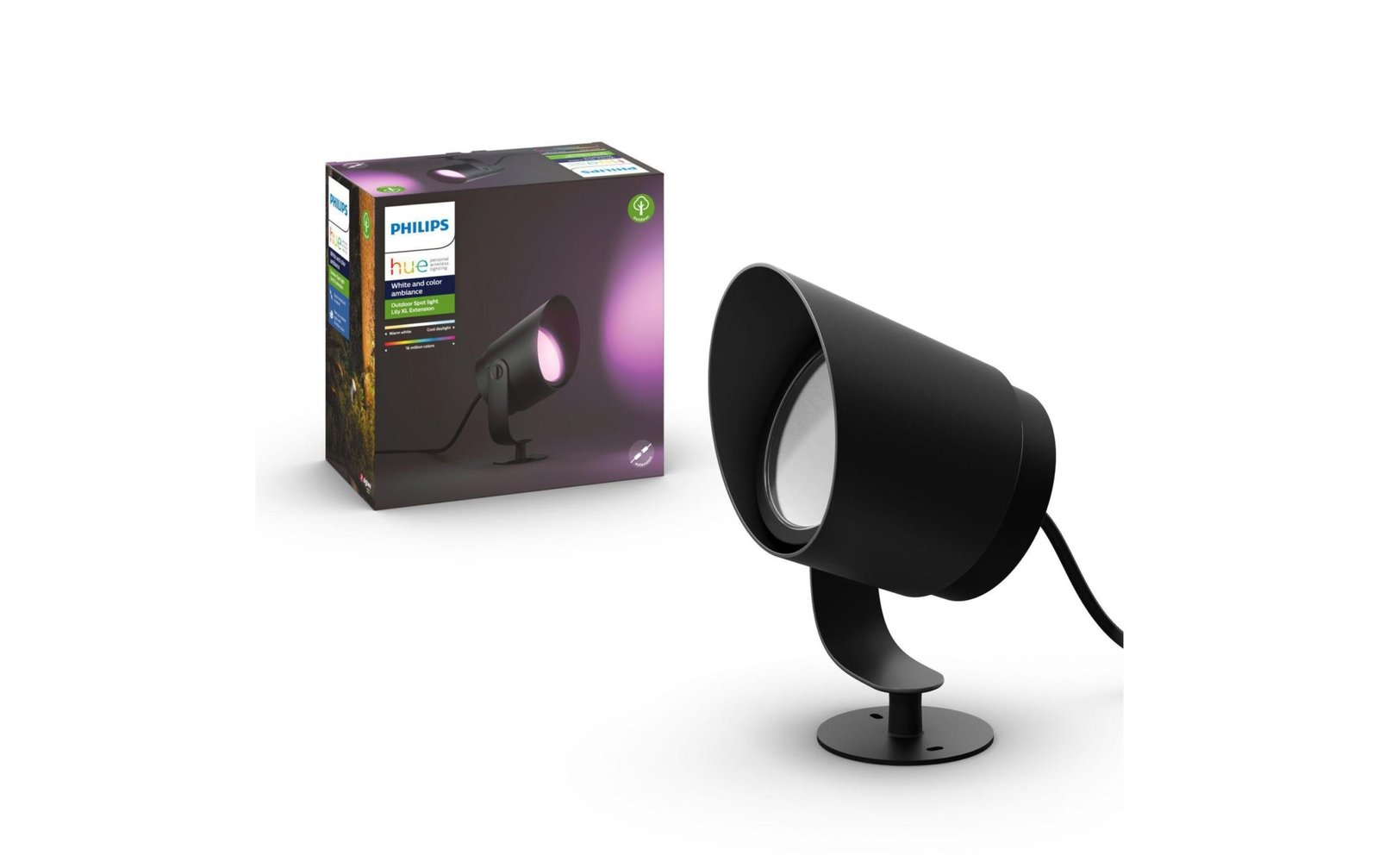 Philips Hue Spot de jardin plein air Lily XL 17462/30/P7 Extension
