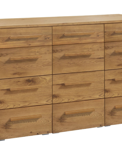 Commode Trequatri Hasena Anthracite / Brun