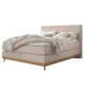 Lit boxspring Scandia Hasena 160x200 cm Beige / Brun