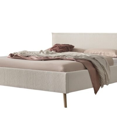 Lit Selena Hasena 160x200 cm Blanc / Brun