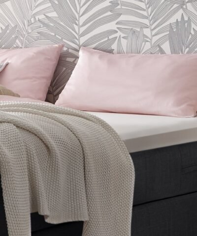 Alternative view of Lit boxspring Isoba Hasena 180x200 cm Anthracite / Brun