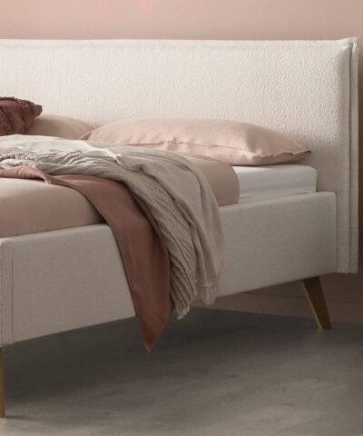 Alternative view of Lit Selena Hasena 180x200 cm Blanc / Brun