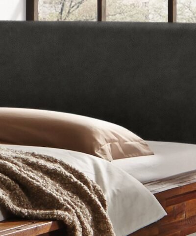 Alternative view of Lit San Felipe Hasena 140x200 cm Gris / Brun