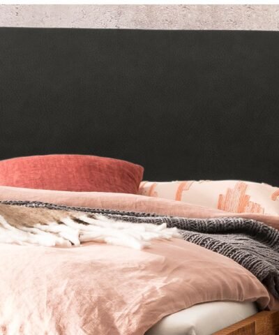 Alternative view of Lit Lecona Hasena 160x200 cm Anthracite / Gris / Brun