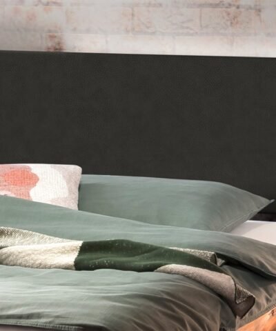 Alternative view of Lit Golea Hasena 90x200 cm Gris / Brun