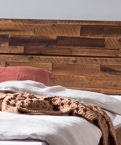 Alternative view of Lit Duno Hasena 140x200 cm Gris/Argenté / Brun