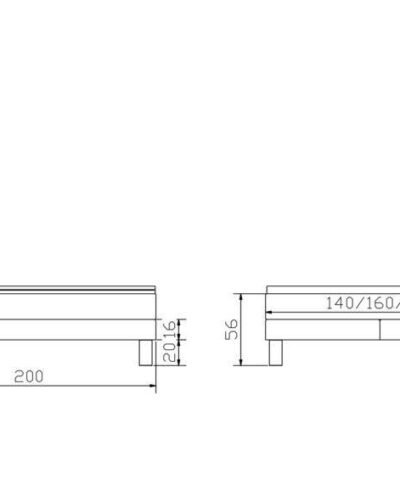Lit boxspring Isoba Hasena 160x200 cm Anthracite / Brun – Image 4
