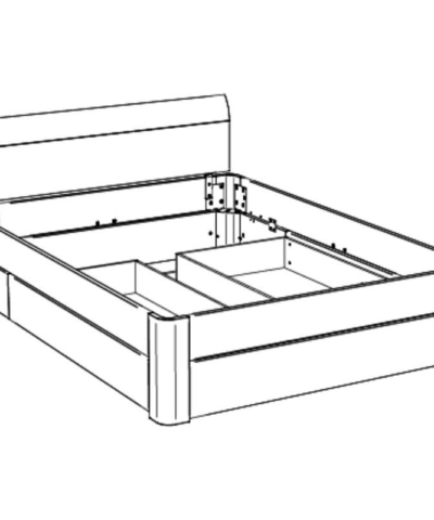 Lit Stupendo Hasena 140x200 cm Blanc – Image 5