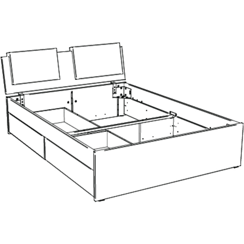 Liest d ' Ampezzo Hasena 140x200 cm Grau / Braun – Bild 5