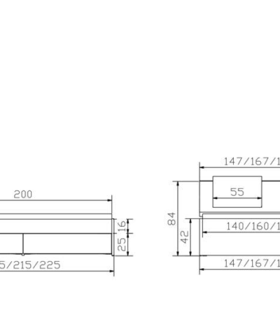 Liest d ' Ampezzo Hasena 200x200 cm Grau / Braun – Bild 6