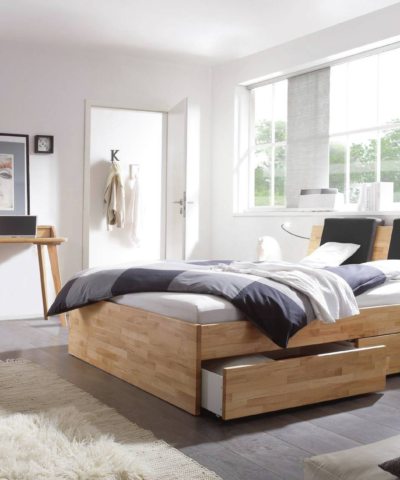 Alternative view of Table de nuit Caja Hasena Blanc