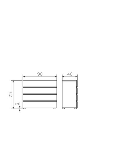 Commode Lovara Hasena Blanc