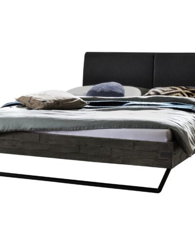 Lit Ezzino Hasena 140x200 cm Anthracite / Gris