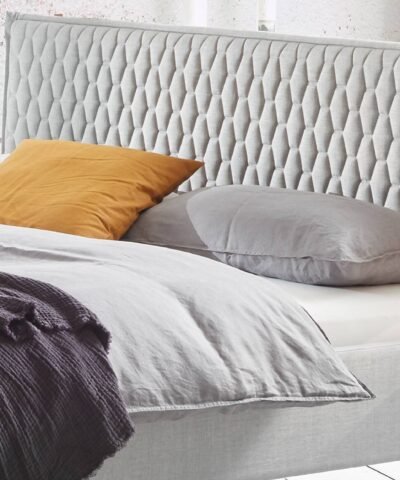 Alternative view of Lit Gloria Hasena 160x200 cm Anthracite / Gris