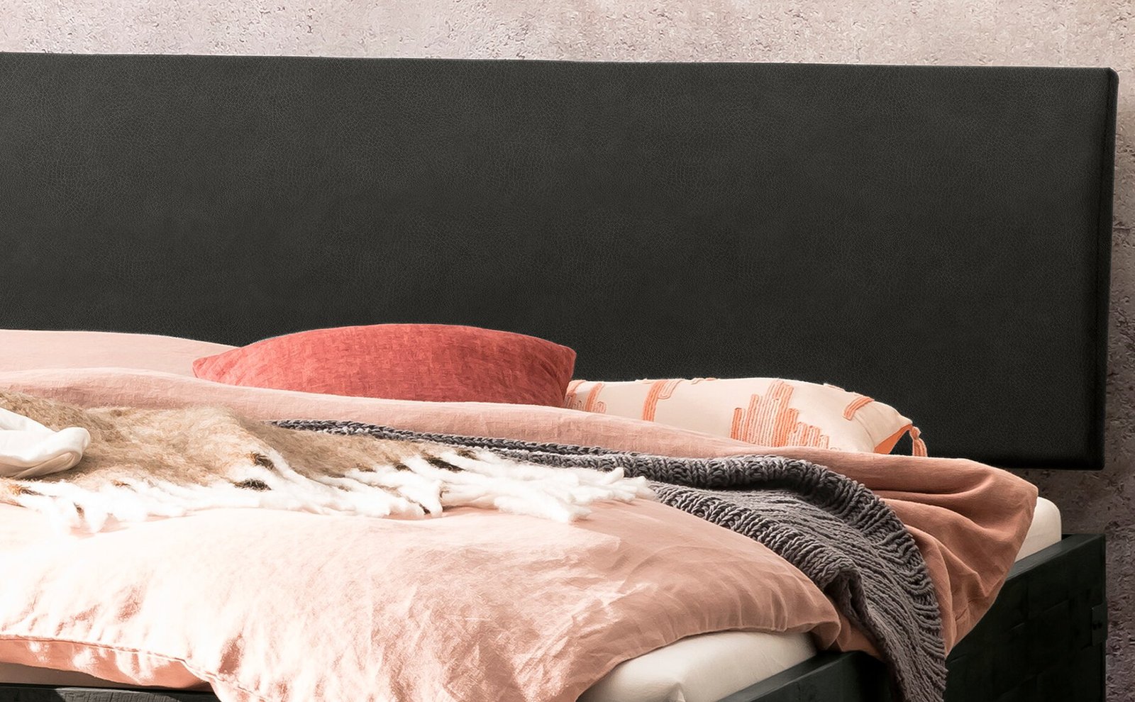 Lit Lecona Hasena 180x200 cm Anthracite / Gris – Image 2