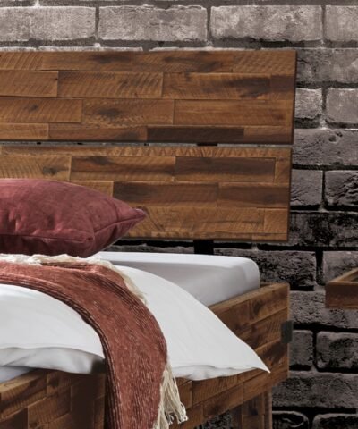 Alternative view of Lit Aloa Hasena 100x200 cm Brun