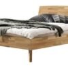 Bett Sambuco Hasena Buche, herzen, rot, holz, massiv, 90x200 cm, Braun