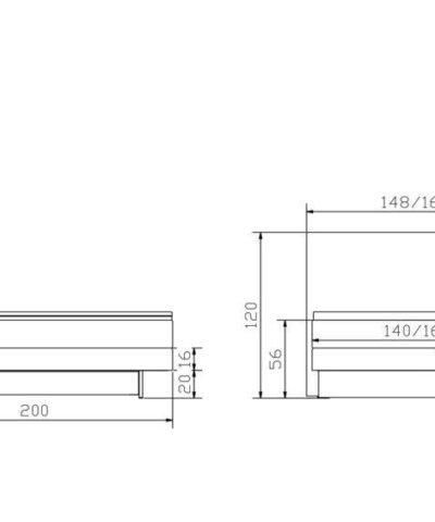 Boxspring bett inkl. stauraum Denver Hasena 180x200 cm Anthrazit – Bild 5