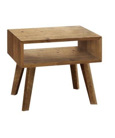 Table de nuit Jaca Hasena 99-Chêne noueux naturel, huilé Brun