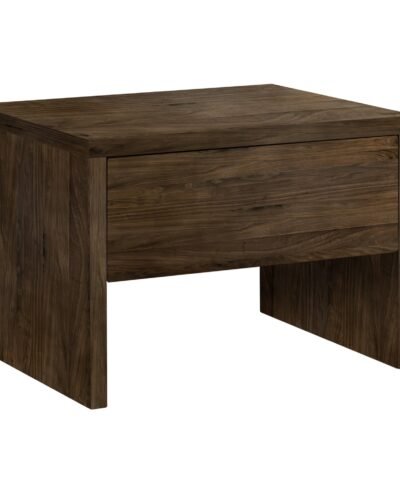 Table de nuit Salva Hasena 82-Noyer, huilé Brun