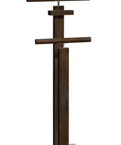 Herrendiener Claudio Hasena 82-Nussbaum, geölt Grau / Braun