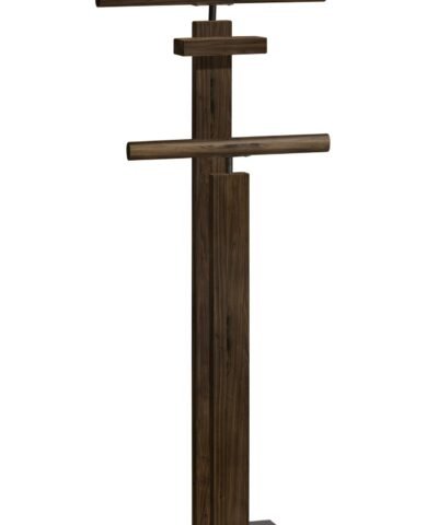 Herrendiener Claudio Hasena 82-Nussbaum, geölt Anthrazit / Braun