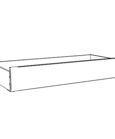 Alternative view of Bettkasten Roll-Hasena Box Schublade : 16-Anthrazit / Fassaden : 93-knorrigen Eiche natur, gebürstet, geölt Anthrazit / Braun