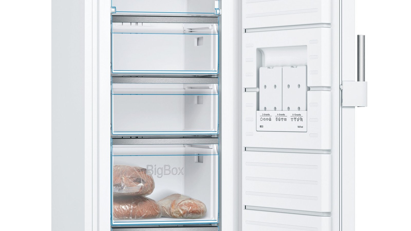 Congélateur Pose libre (Série 4) Bosch GSN33EWEV – Image 4
