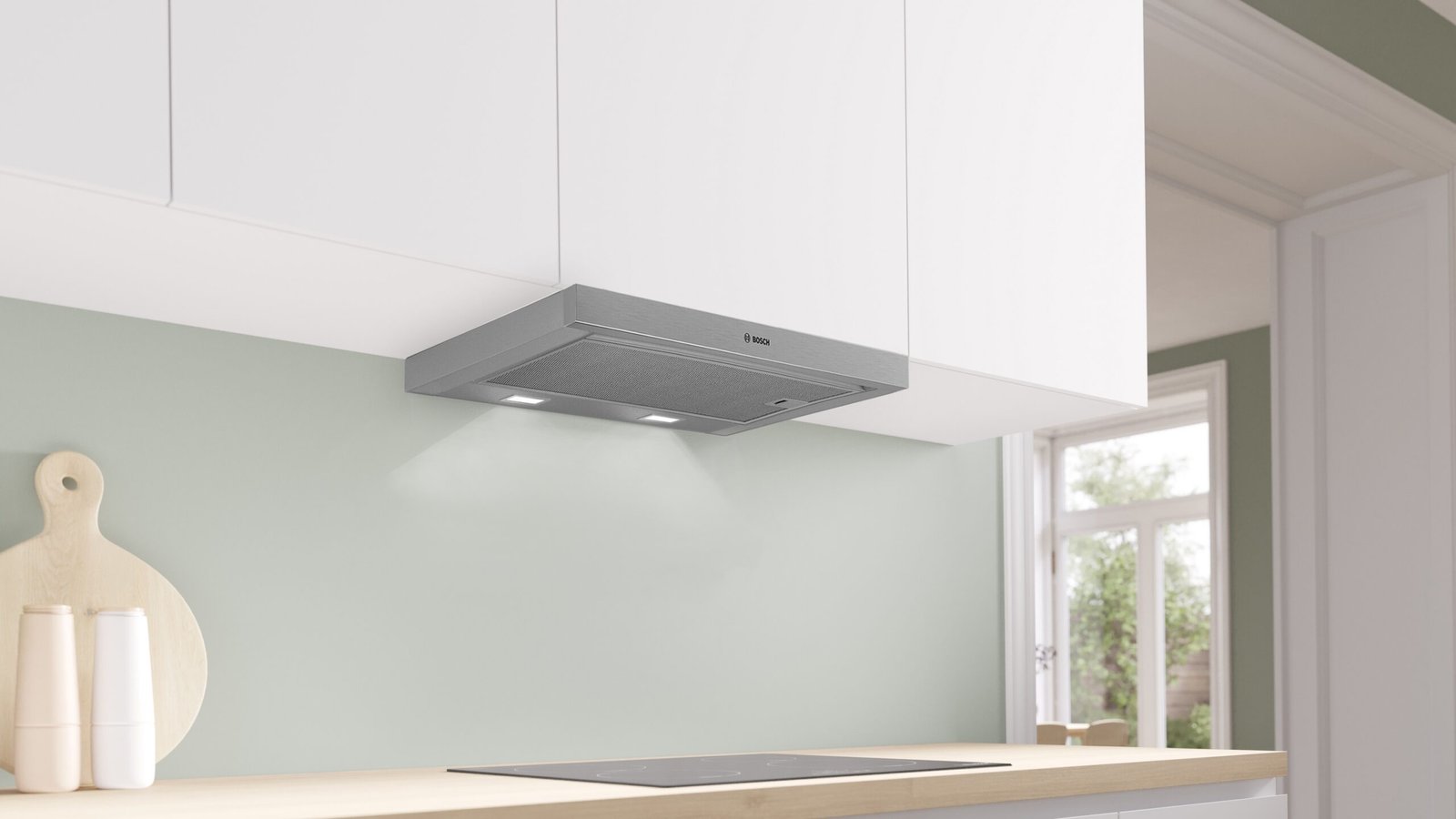 Dunstabzug teleskop Einbau Bosch DFM064A51C (59.8) Silber-metallic – Bild 3
