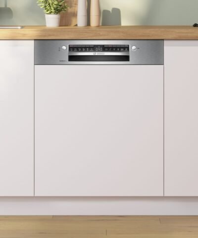 Alternative view of Lave-vaisselle Encastrable Bosch (Série 6) Acier brossé SMI6TCS00E