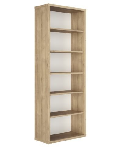 Alternative view of Bibliothèque H. 210 ELIO Beige - Châtaignier naturel