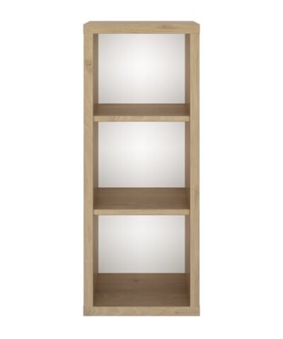 1/2 bibliothèque H. 110 ELIO Beige - Châtaignier naturel