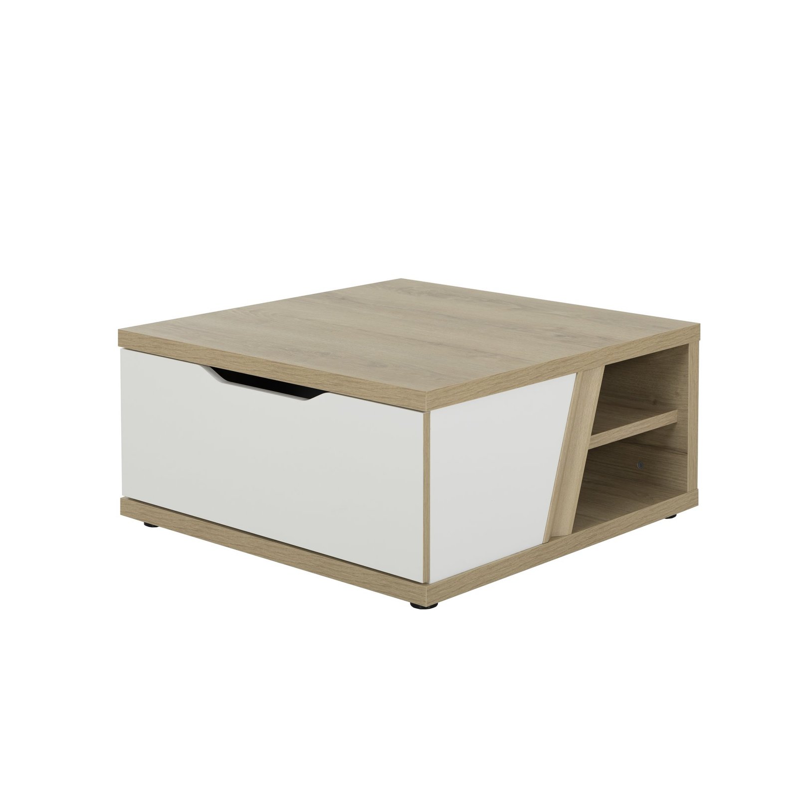 Couchtisch 1 schublade EPURA Eiche silva – Bild 2