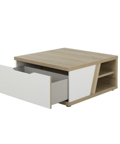 Couchtisch 1 schublade EPURA Eiche silva – Bild 3