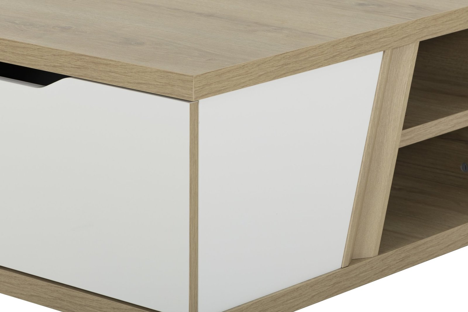 Couchtisch 1 schublade EPURA Eiche silva – Bild 4
