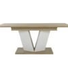 Tisch rechteck 1 verlängert EPURA Eiche silva