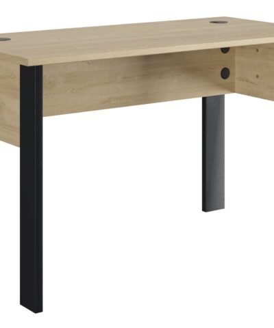 Alternative view of Bureau 136x80 FARO Beige - Chêne blond